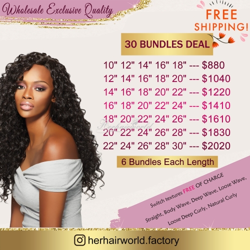 Wholesale Exclusive Quality 30 Bundles Deals