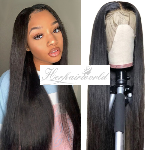 Straight HD Full Frontal Lace 13*4 Wig